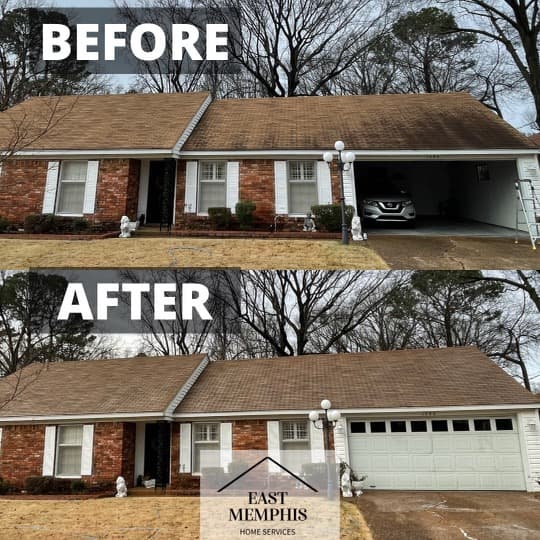 Roof washing memphis